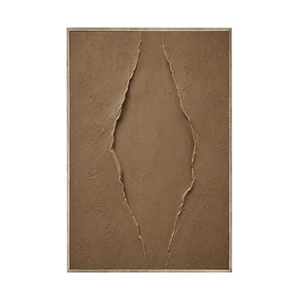 Clay Rift Textured Wall Art | Oildeco