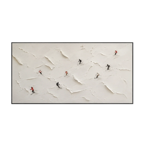 Drift Birds Textured Wall Art | Oildeco