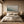 Teal Current Textured Wall Art room scene 3 | Oildeco