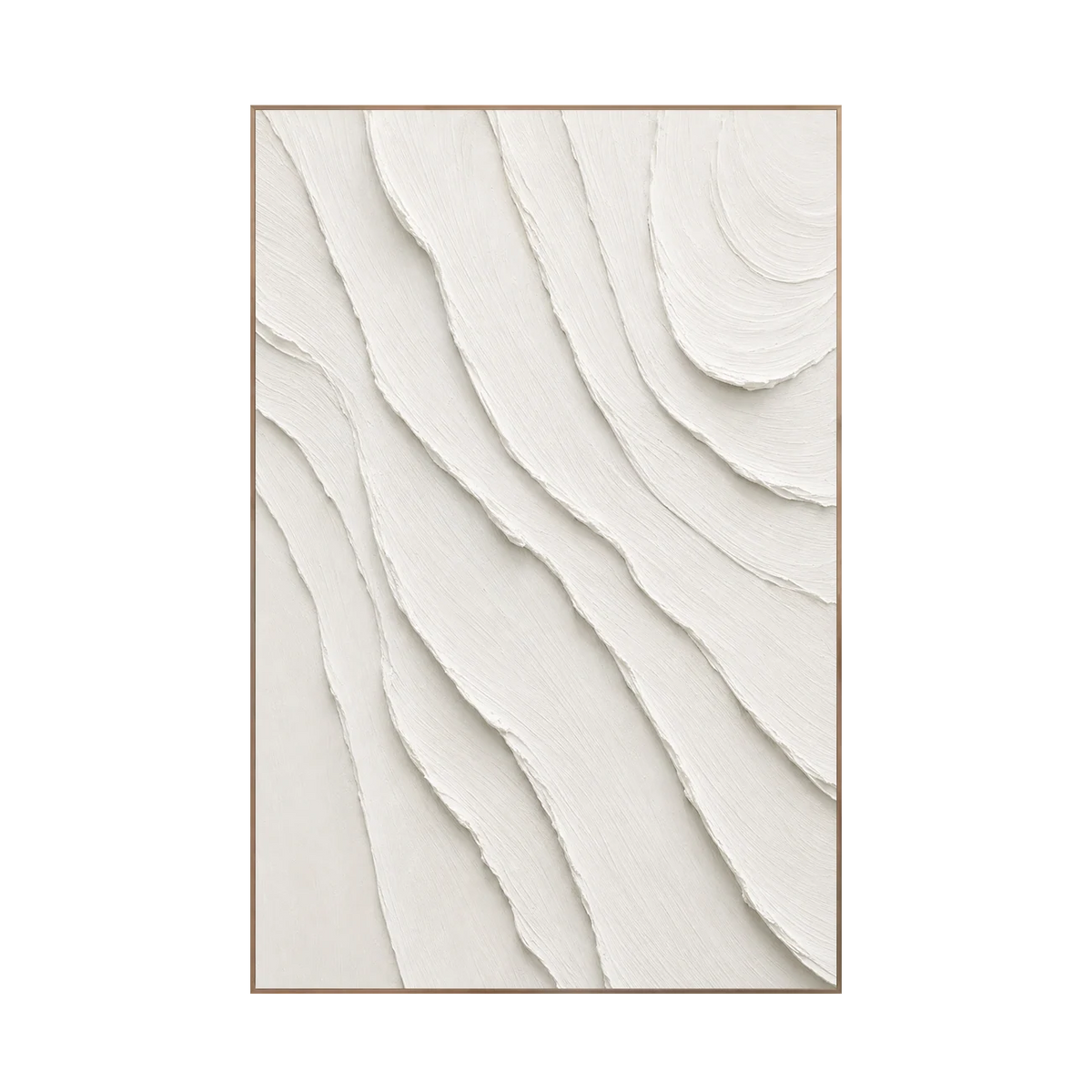 Ivory Flow Textured Wall Art