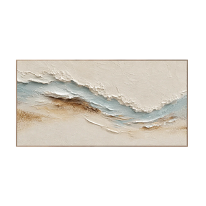 Sandy Tide Textured Wall Art | Oildeco