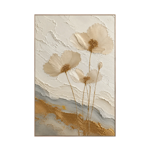 Pressed Daisy Floral Wall Art | Oildeco