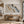 Blue Shore Textured Wall Art displayed in a bright dining room | Oildeco