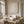 Ivory Garden Relief Wall Art styled in a living room | OILDECO