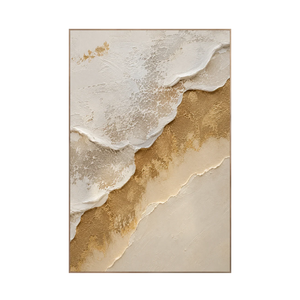Gilded Ridge Textured Wall Art | Oildeco