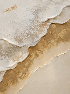 Gilded Ridge Textured Wall Art room scene 2 | Oildeco