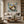 Blue Meadow Bouquet Wall Art room scene 1 | Oildeco