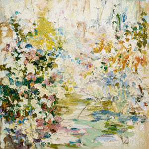 Meadow Mosaic Floral Wall Art | Oildeco