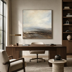 Quiet Shore Landscape Wall Art room scene 5 | Oildeco