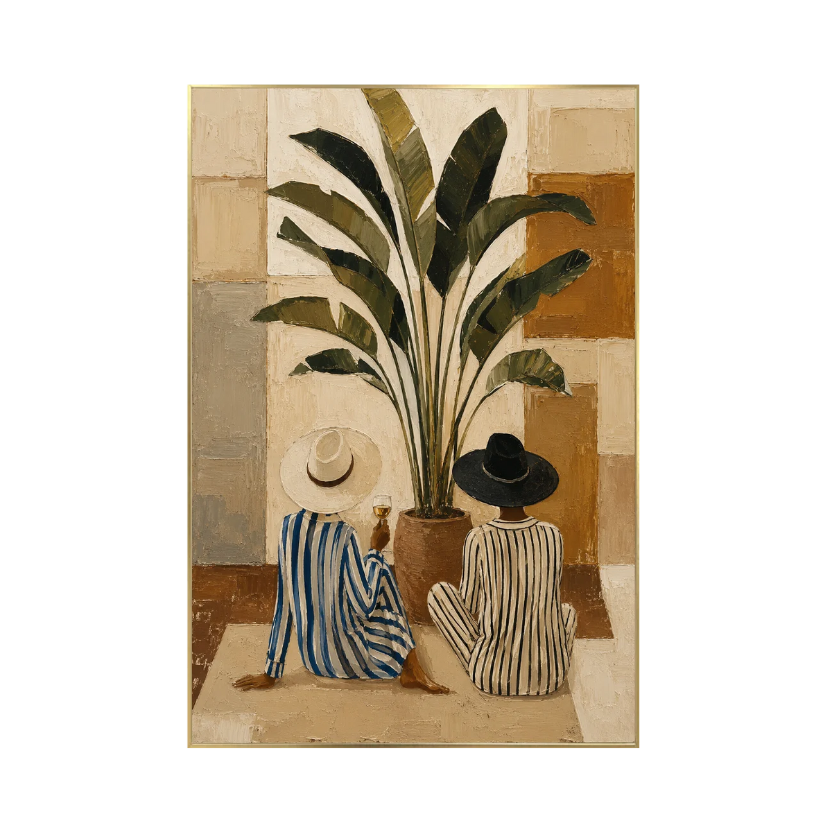 Tropical Vessel Still Life Wall Art