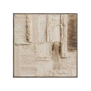 Woven Blocks Textured Wall Art | Oildeco