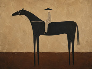 Quiet Rider Horse Wall Art artwork view | Oildeco