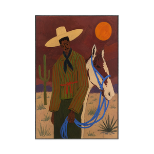 Desert Companion Horse Wall Art | Oildeco