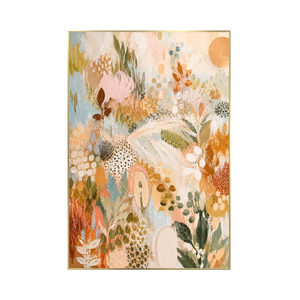 Pastel Botanica Floral Wall Art | Oildeco