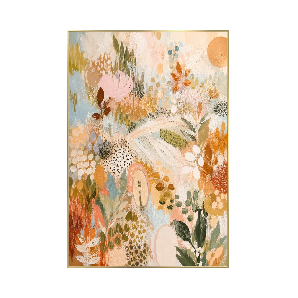 Pastel Botanica Floral Wall Art