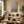White Blossom Floral Wall Art displayed above a sofa in a neutral interior | Oildeco