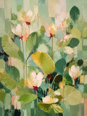 Spring Canopy Floral Wall Art artwork view | OILDECO