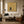 Golden Stroll Figure Wall Art styled interior scene 2 | OILDECO