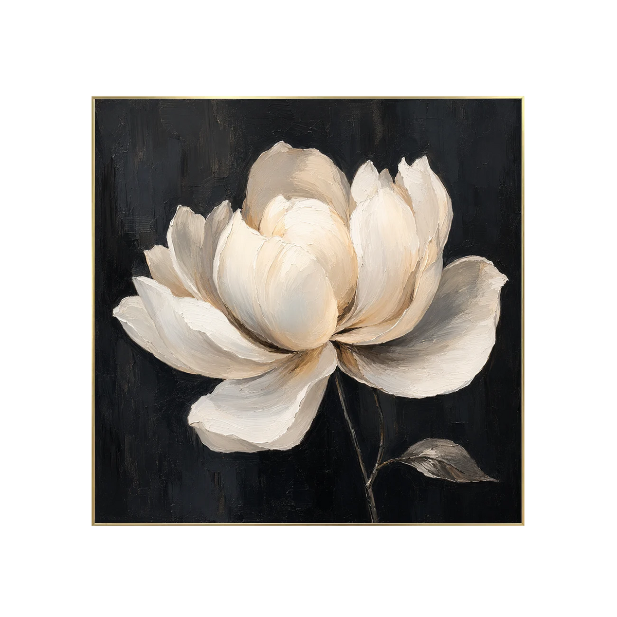 Midnight Magnolia Floral Wall Art