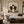 Ivory Totem Abstract Wall Art styled interior scene 1 | OILDECO