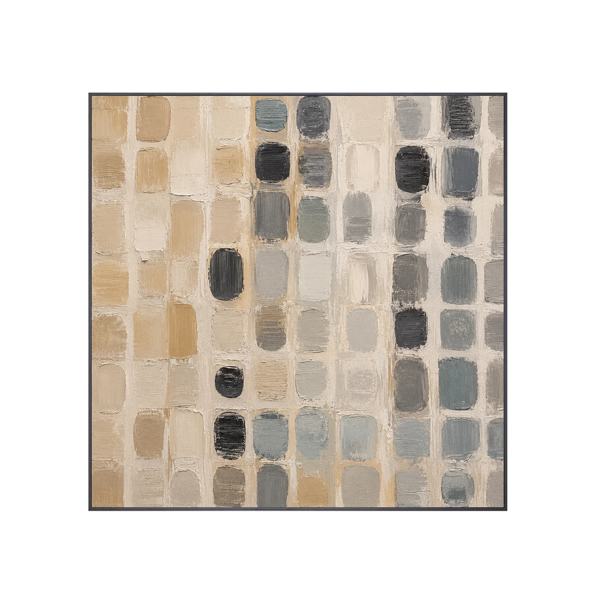 Quiet Matrix Abstract Wall Art