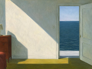 Sea Window Geometric Wall Art artwork view | OILDECO