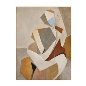 Faceted Muse Figure Wall Art | OILDECO