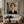 Blue Gaze Portrait Wall Art styled interior scene 1 | OILDECO