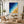 Beach Wave Ocean Wall Art styled in a modern living room | Oildeco