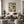 Blue Garden Floral Wall Art styled interior scene 5 | OILDECO