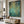 Aqua Patina Abstract Wall Art styled interior scene 3 | OILDECO