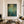 Aqua Patina Abstract Wall Art styled interior scene 5 | OILDECO
