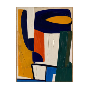 Primary Balance Abstract Wall Art | OILDECO