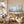 White Sails Ocean Wall Art styled in a modern living room | Oildeco
