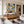 Confetti Line Abstract Wall Art styled interior scene 2 | OILDECO