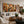 Gathered Figures Panoramic Wall Art styled interior scene 4 | OILDECO