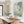 Clouded Current Abstract Wall Art styled interior scene 2 | OILDECO