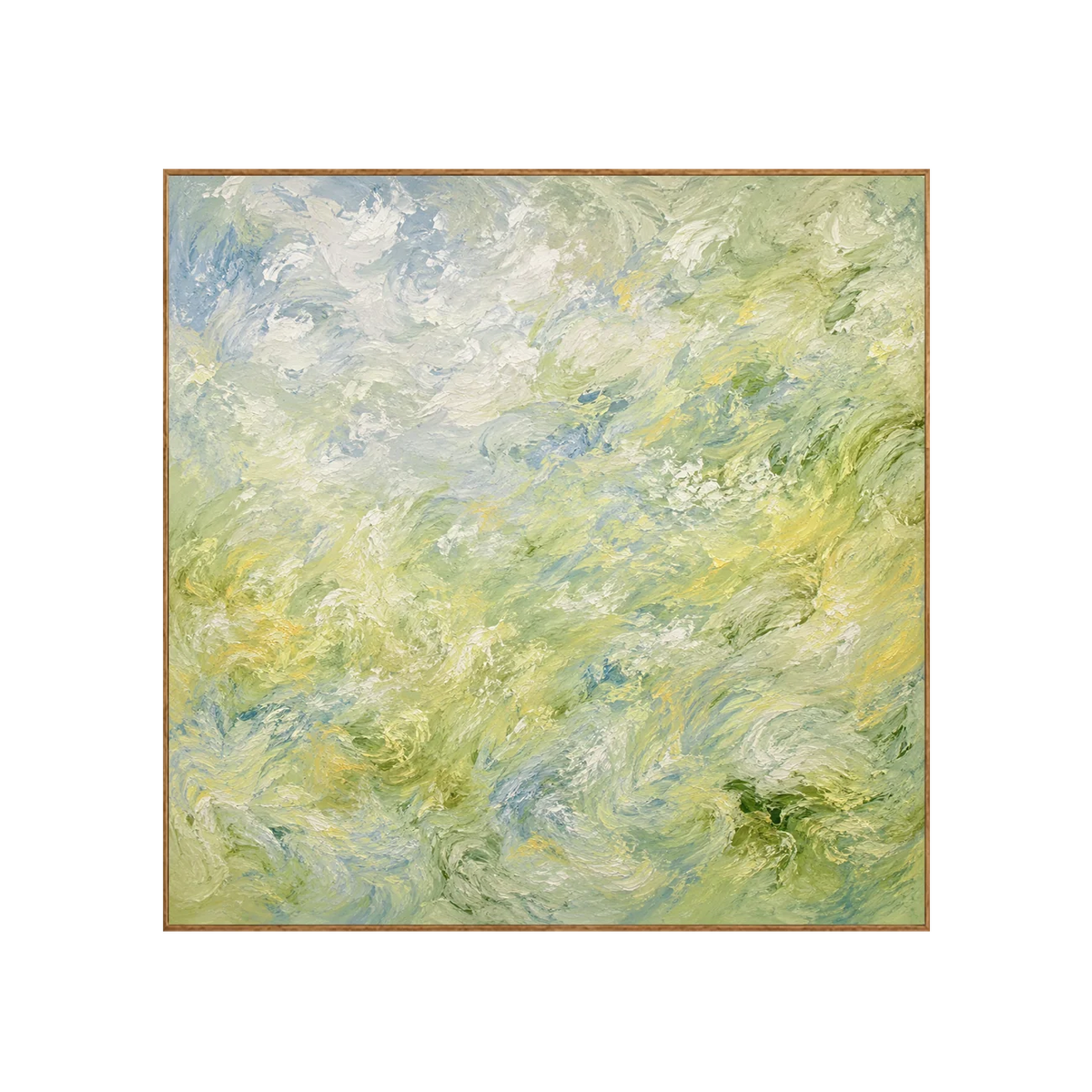 Sage Current Abstract Wall Art