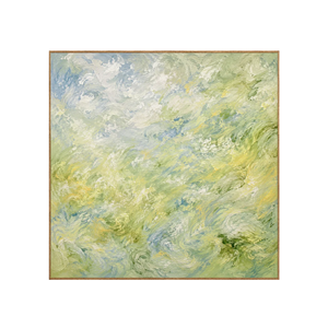 Sage Current Abstract Wall Art | OILDECO