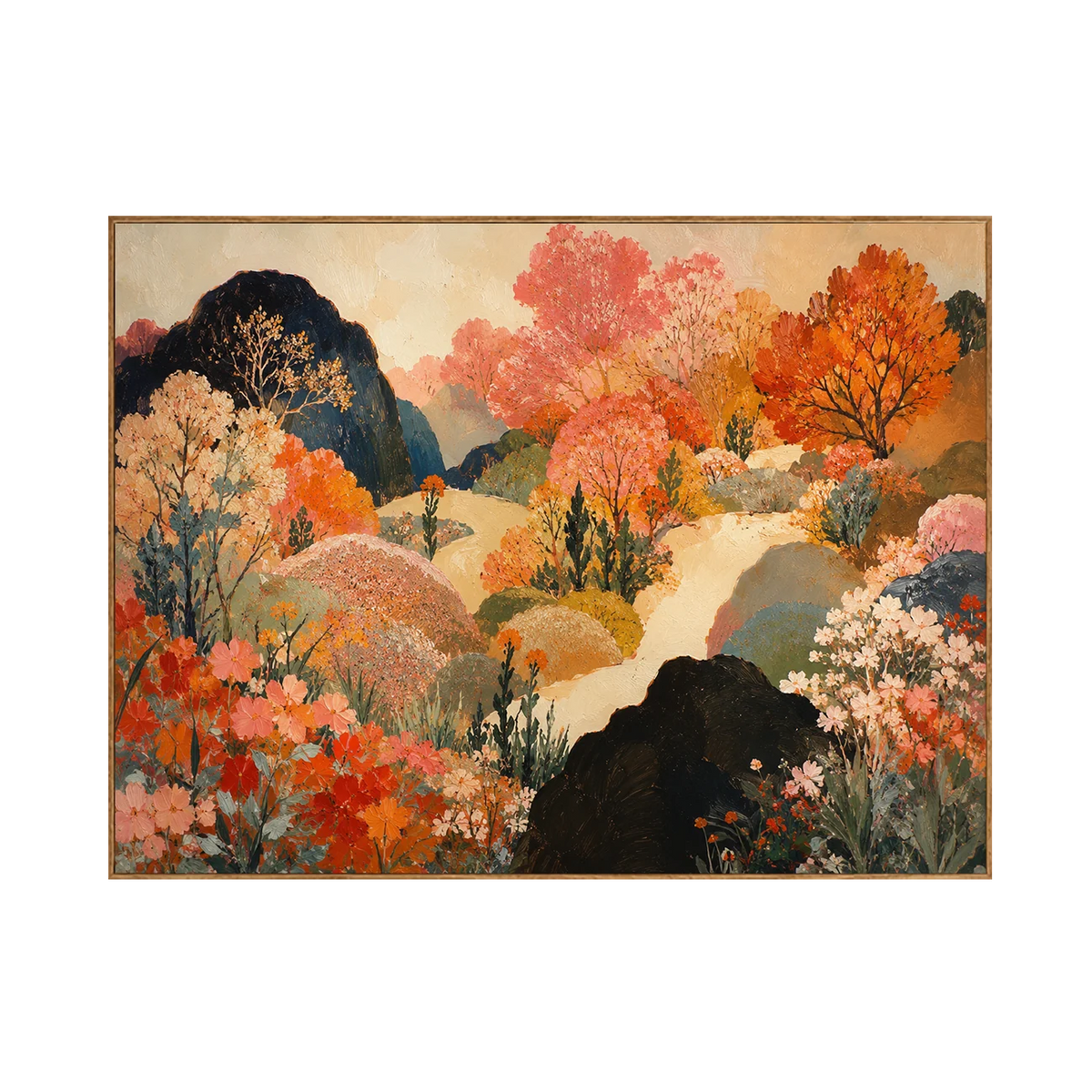 Autumn Canopy Landscape Wall Art