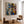 Chromatic Hat Portrait Wall Art styled interior scene 2 | OILDECO