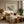 Golden Poppies Relief Wall Art styled interior scene 3 | OILDECO