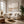 Sand Mist Horizon Wall Art styled interior scene 4 | OILDECO