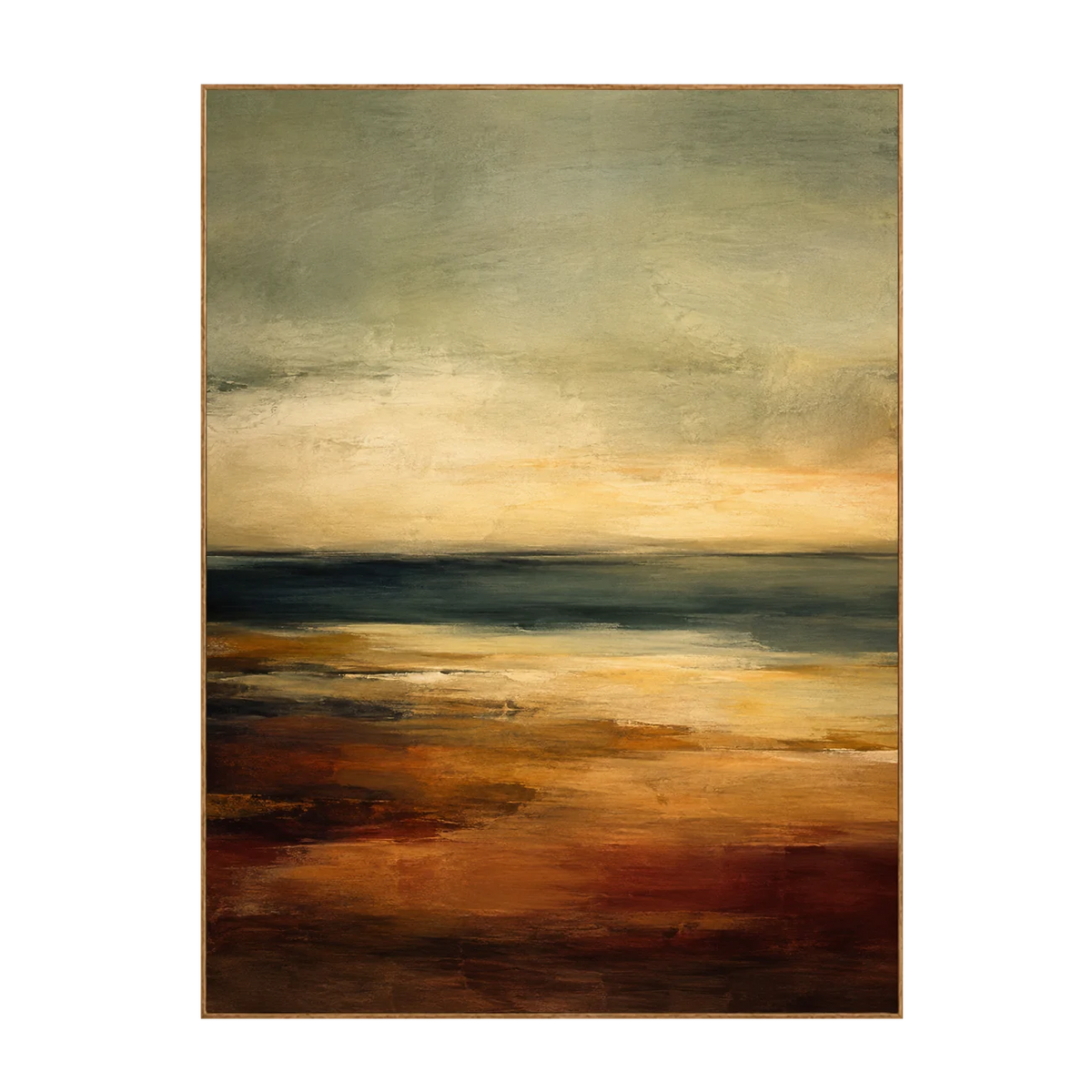 Ember Horizon Landscape Wall Art