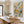 Pastel Garden Floral Wall Art styled interior scene 2 | OILDECO