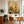 Apricot Bloom Floral Wall Art styled interior scene 5 | OILDECO