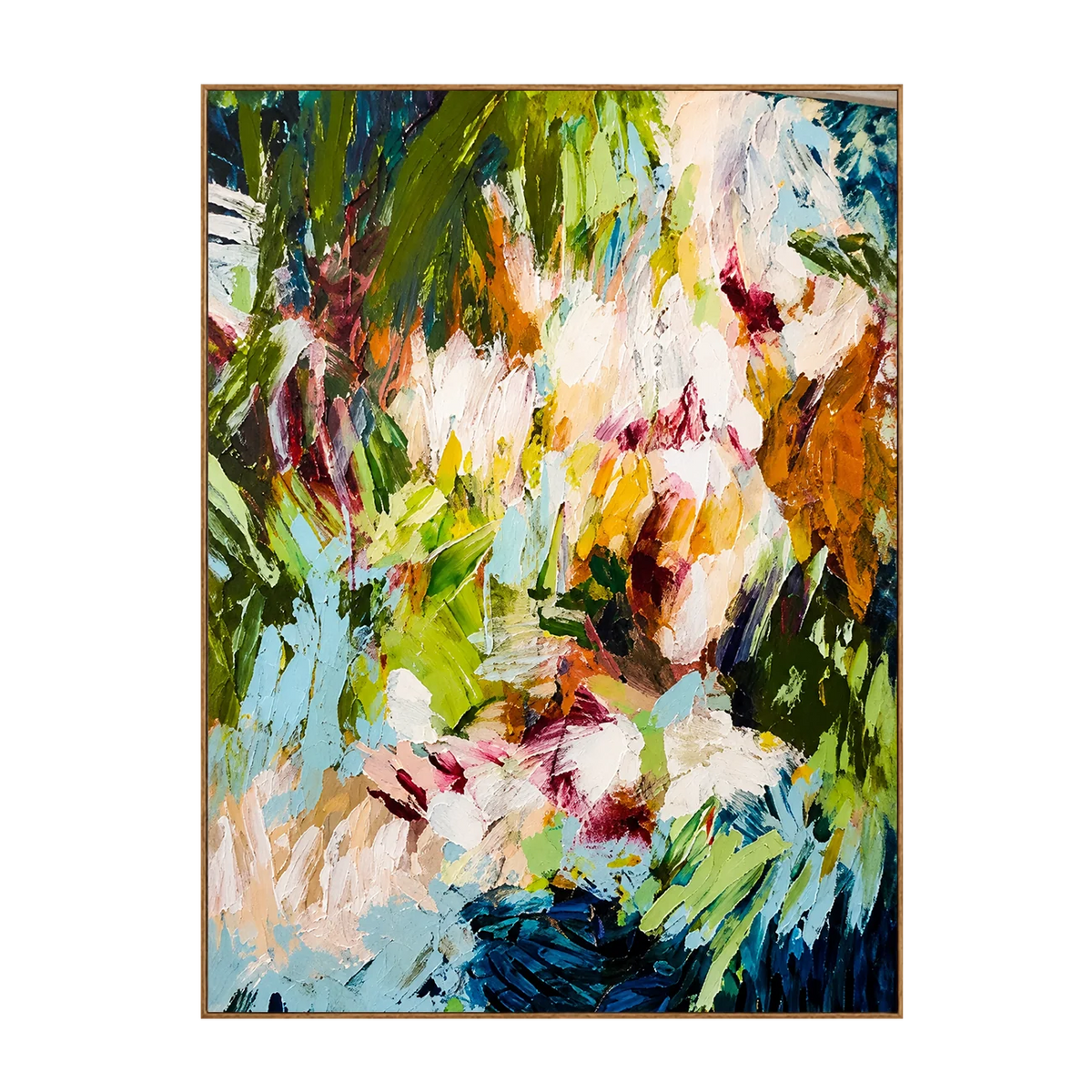 Wild Garden Abstract Wall Art