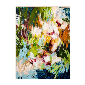 Wild Garden Abstract Wall Art | OILDECO