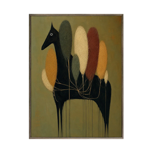 Midnight Grove Horse Wall Art | Oildeco