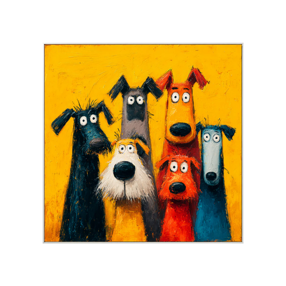 Yellow Dog Parade Wall Art